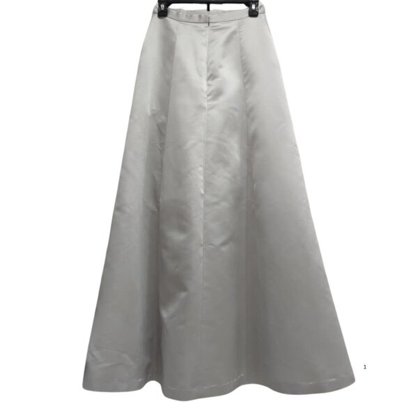 🖤 BF Donna Gray Silver Two-Piece Formal Set  Size 6  Holiday Gala Ready (EUC) - Picture 5 of 9